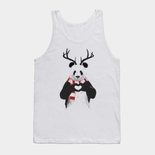 Xmas panda Tank Top